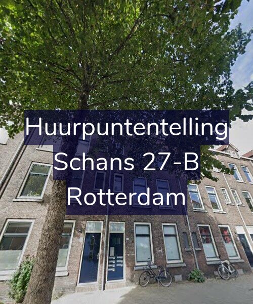 Foto gevel Huurpuntentelling voor Schans 27-B, Rotterdam