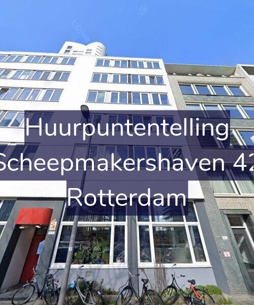 Foto gevel Huurpuntentelling voor Scheepmakershaven 42, Rotterdam