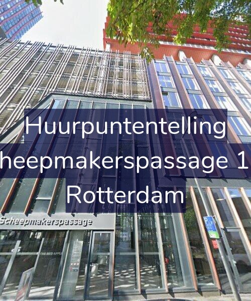 Foto gevel Huurpuntentelling voor Scheepmakerspassage 137, Rotterdam