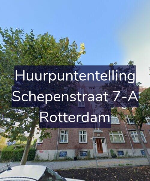 Foto gevel Huurpuntentelling voor Schepenstraat 7-A, Rotterdam