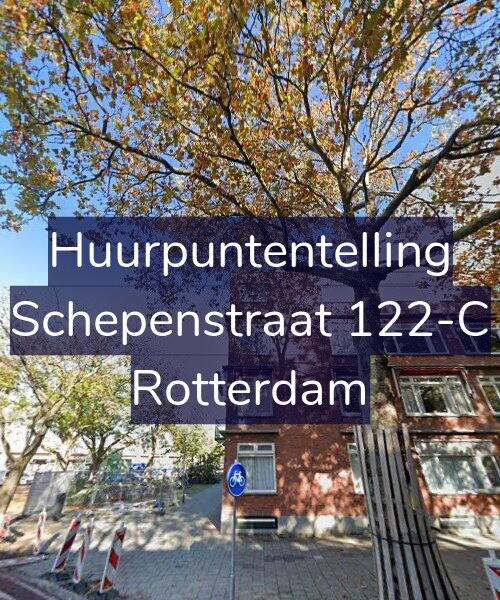Foto gevel Huurpuntentelling voor Schepenstraat 122-C, Rotterdam