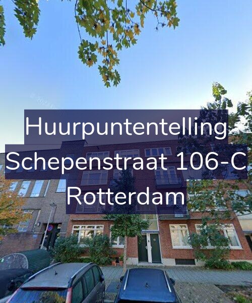 Foto gevel Huurpuntentelling voor Schepenstraat 106-C, Rotterdam