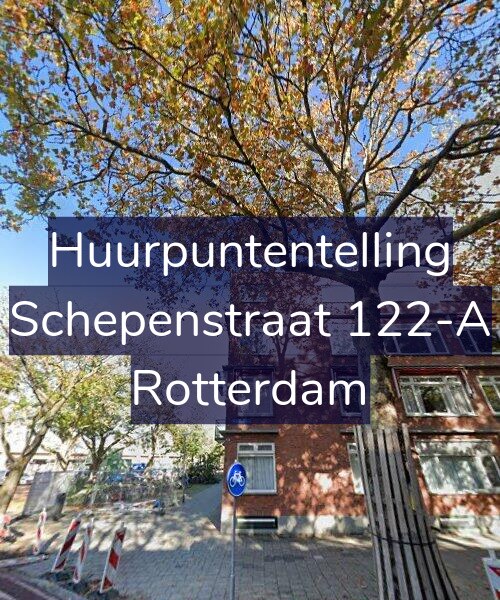 Foto gevel Huurpuntentelling voor Schepenstraat 122-A, Rotterdam