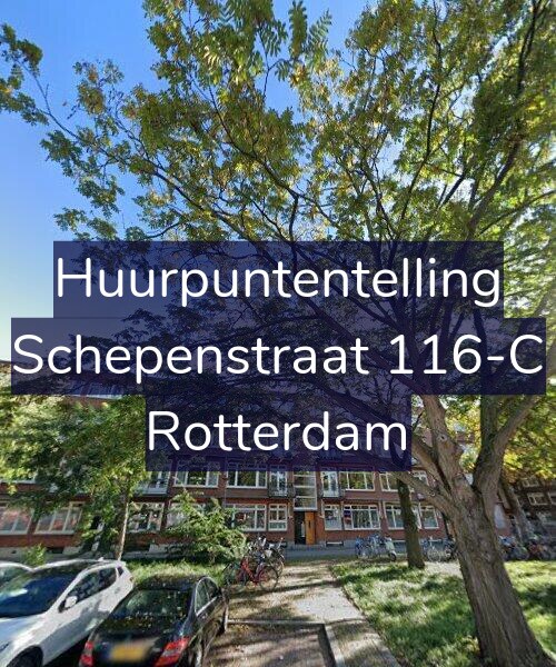 Foto gevel Huurpuntentelling voor Schepenstraat 116-C, Rotterdam