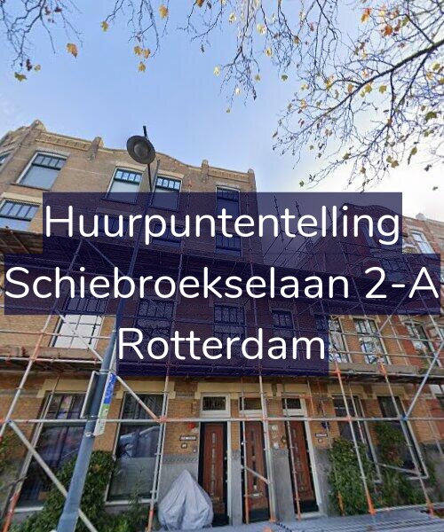 Foto gevel Huurpuntentelling voor Schiebroekselaan 2-A, Rotterdam