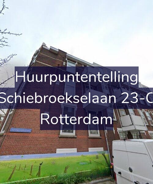 Foto gevel Huurpuntentelling voor Schiebroekselaan 23-C, Rotterdam