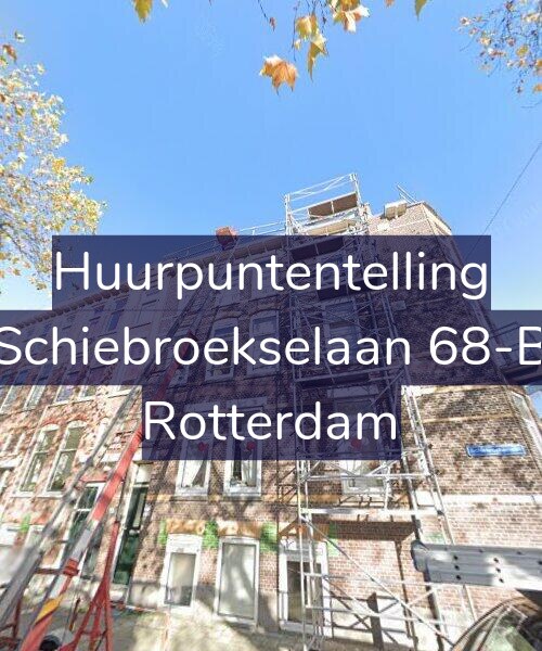 Foto gevel Huurpuntentelling voor Schiebroekselaan 68-B, Rotterdam