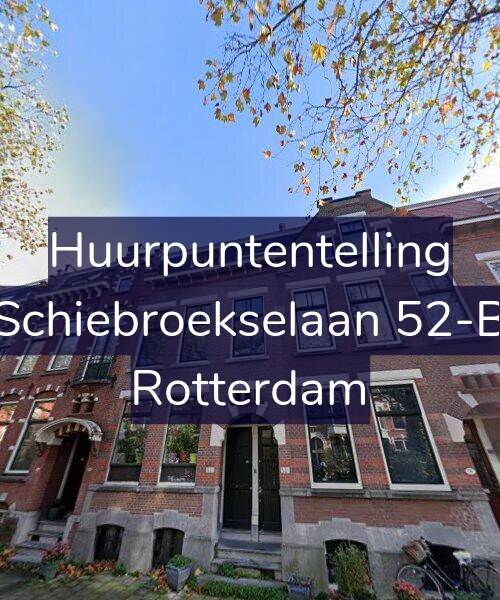 Foto gevel Huurpuntentelling voor Schiebroekselaan 52-B, Rotterdam