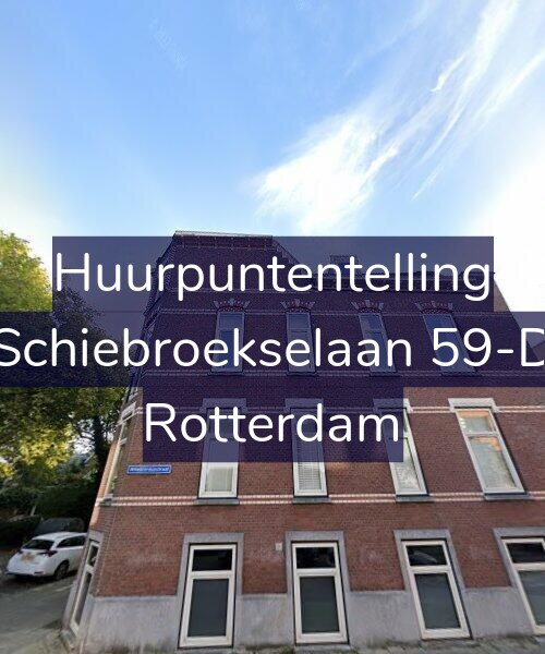 Foto gevel Huurpuntentelling voor Schiebroekselaan 59-D, Rotterdam