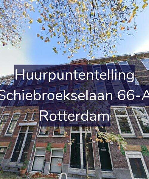 Foto gevel Huurpuntentelling voor Schiebroekselaan 66-A, Rotterdam