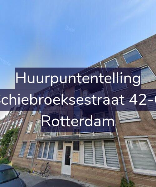 Foto gevel Huurpuntentelling voor Schiebroeksestraat 42-C, Rotterdam
