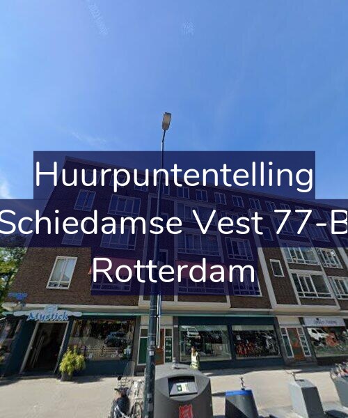 Foto gevel Huurpuntentelling voor Schiedamse Vest 77-B, Rotterdam