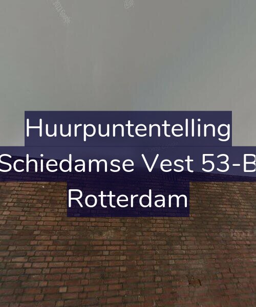 Foto gevel Huurpuntentelling voor Schiedamse Vest 53-B, Rotterdam