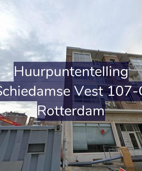 Foto gevel Huurpuntentelling voor Schiedamse Vest 107-C, Rotterdam