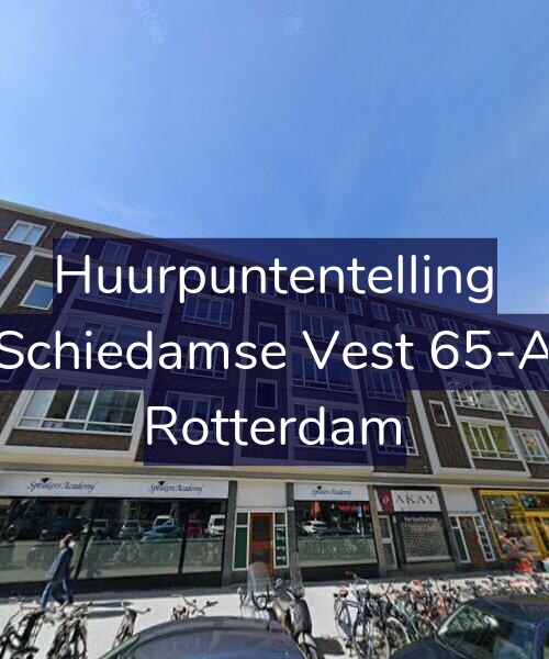 Foto gevel Huurpuntentelling voor Schiedamse Vest 65-A, Rotterdam