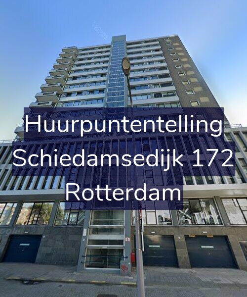 Foto gevel Huurpuntentelling voor Schiedamsedijk 172, Rotterdam