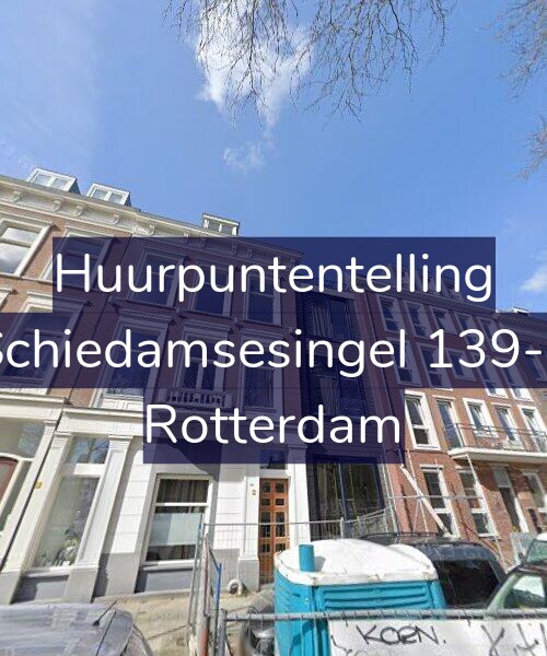 Foto gevel Huurpuntentelling voor Schiedamsesingel 139-F, Rotterdam