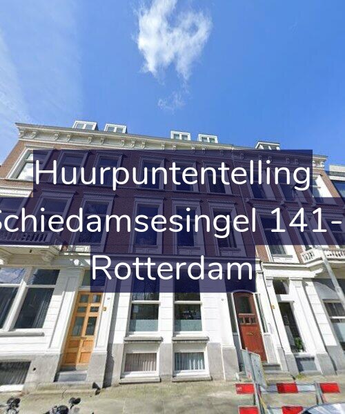 Foto gevel Huurpuntentelling voor Schiedamsesingel 141-E, Rotterdam