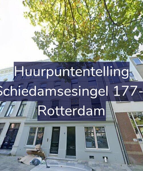 Foto gevel Huurpuntentelling voor Schiedamsesingel 177-J, Rotterdam