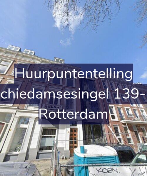 Foto gevel Huurpuntentelling voor Schiedamsesingel 139-B, Rotterdam