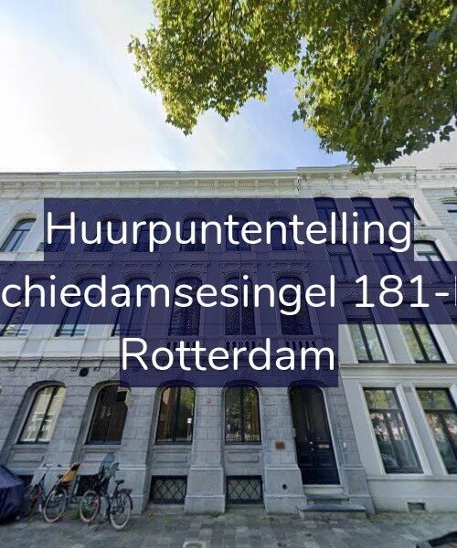 Foto gevel Huurpuntentelling voor Schiedamsesingel 181-D, Rotterdam