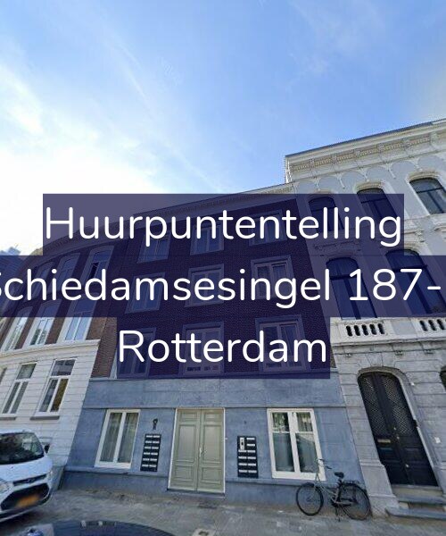 Foto gevel Huurpuntentelling voor Schiedamsesingel 187-K, Rotterdam
