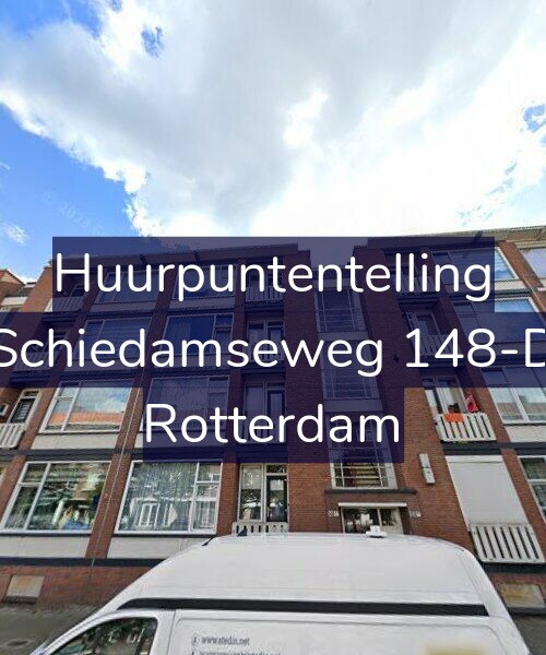 Foto gevel Huurpuntentelling voor Schiedamseweg 148-D, Rotterdam