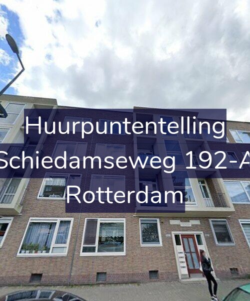 Foto gevel Huurpuntentelling voor Schiedamseweg 192-A, Rotterdam