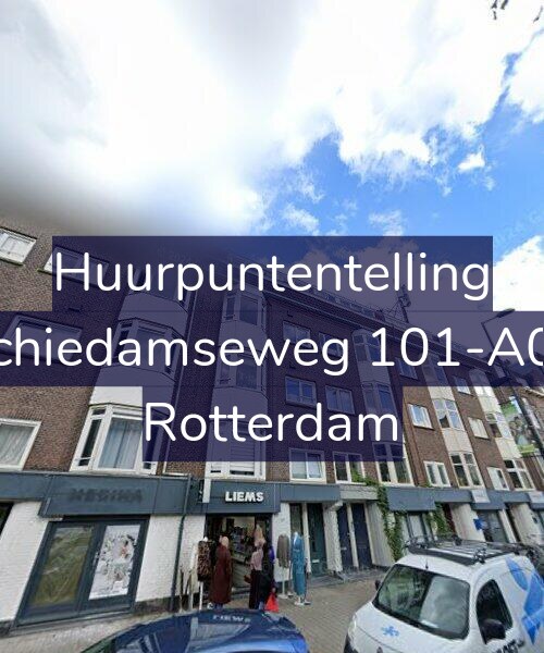 Foto gevel Huurpuntentelling voor Schiedamseweg 101-A01, Rotterdam