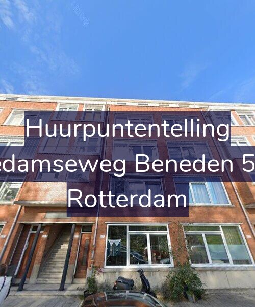 Foto gevel Huurpuntentelling voor Schiedamseweg Beneden 519-B, Rotterdam
