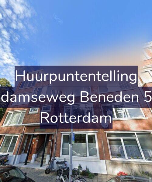 Foto gevel Huurpuntentelling voor Schiedamseweg Beneden 523-D, Rotterdam