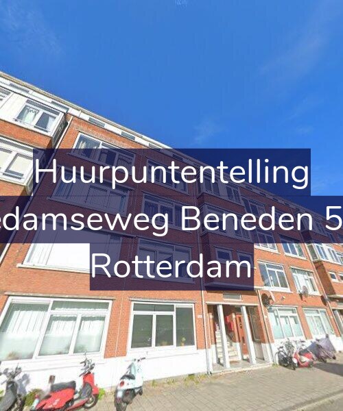 Foto gevel Huurpuntentelling voor Schiedamseweg Beneden 505-A, Rotterdam
