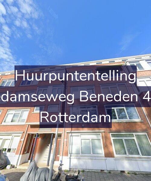 Foto gevel Huurpuntentelling voor Schiedamseweg Beneden 479-A, Rotterdam