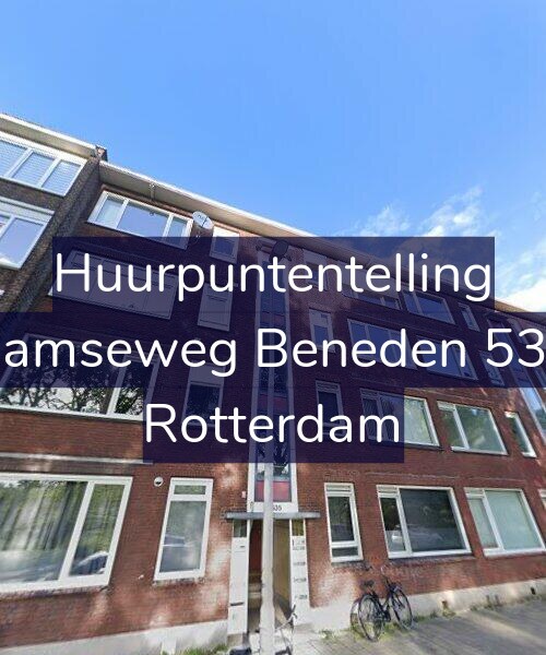 Foto gevel Huurpuntentelling voor Schiedamseweg Beneden 535-01R, Rotterdam