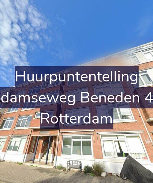 Foto gevel Huurpuntentelling voor Schiedamseweg Beneden 483-A, Rotterdam