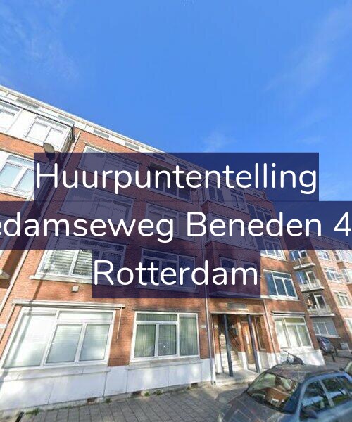 Foto gevel Huurpuntentelling voor Schiedamseweg Beneden 477-B, Rotterdam