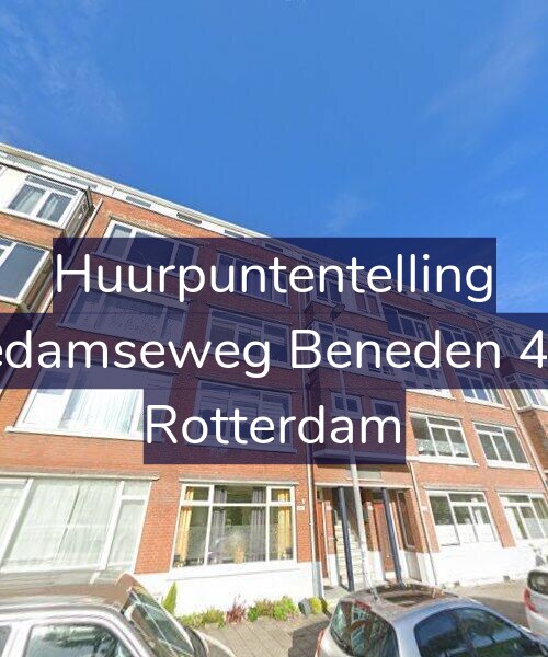 Foto gevel Huurpuntentelling voor Schiedamseweg Beneden 493-C, Rotterdam