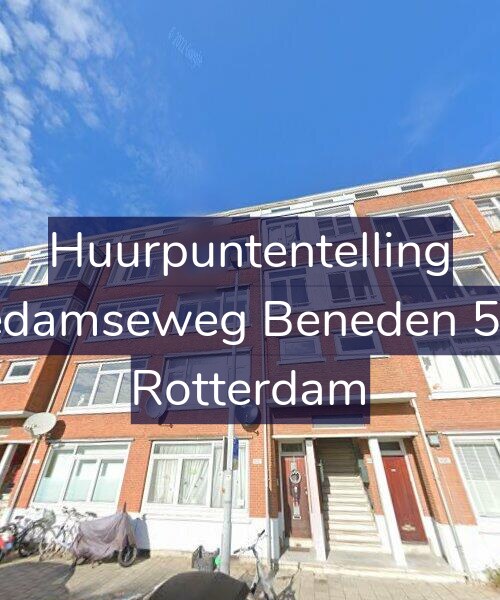 Foto gevel Huurpuntentelling voor Schiedamseweg Beneden 501-D, Rotterdam