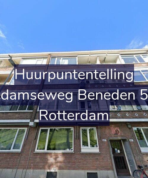 Foto gevel Huurpuntentelling voor Schiedamseweg Beneden 547-D, Rotterdam