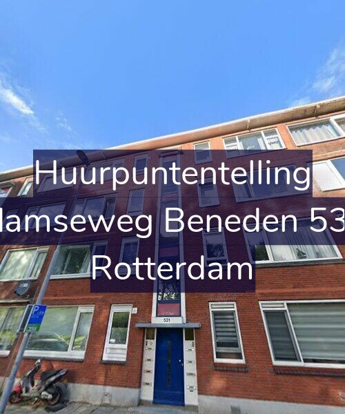 Foto gevel Huurpuntentelling voor Schiedamseweg Beneden 531-03L, Rotterdam