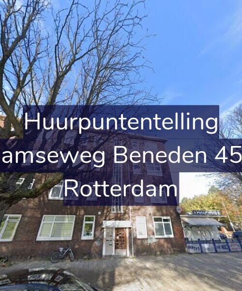 Foto gevel Huurpuntentelling voor Schiedamseweg Beneden 457-01R, Rotterdam