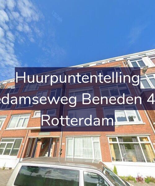 Foto gevel Huurpuntentelling voor Schiedamseweg Beneden 495-C, Rotterdam