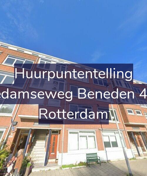 Foto gevel Huurpuntentelling voor Schiedamseweg Beneden 487-C, Rotterdam