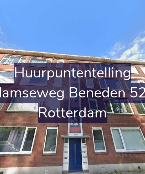 Foto gevel Huurpuntentelling voor Schiedamseweg Beneden 529-02L, Rotterdam