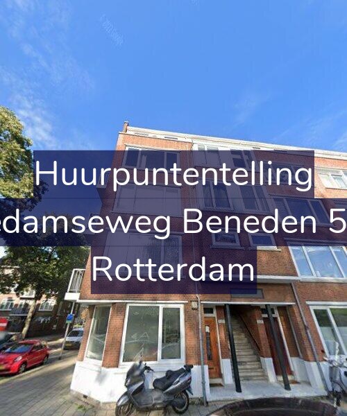 Foto gevel Huurpuntentelling voor Schiedamseweg Beneden 525-A, Rotterdam