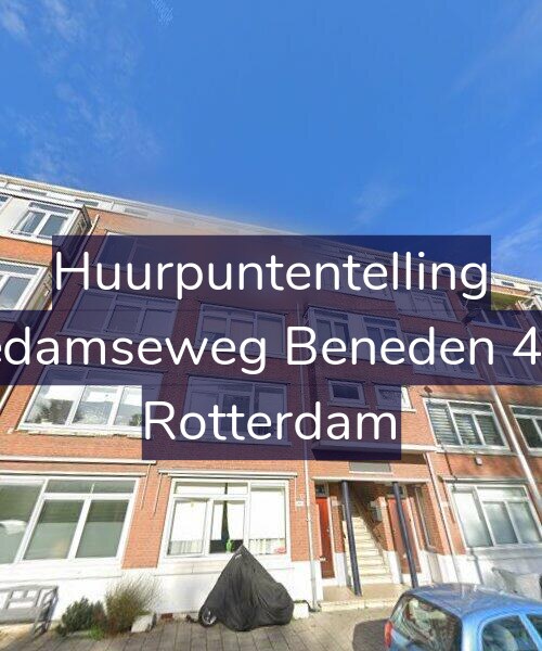 Foto gevel Huurpuntentelling voor Schiedamseweg Beneden 481-A, Rotterdam