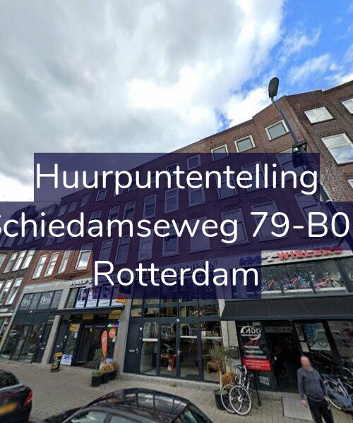 Foto gevel Huurpuntentelling voor Schiedamseweg 79-B01, Rotterdam