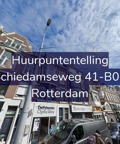 Foto gevel Huurpuntentelling voor Schiedamseweg 41-B01, Rotterdam