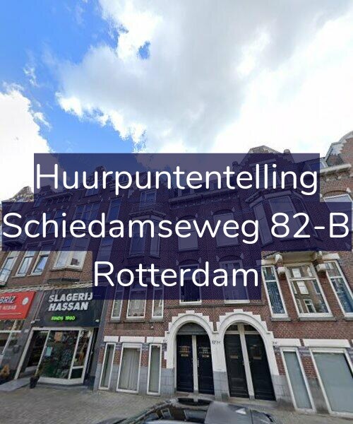 Foto gevel Huurpuntentelling voor Schiedamseweg 82-B, Rotterdam