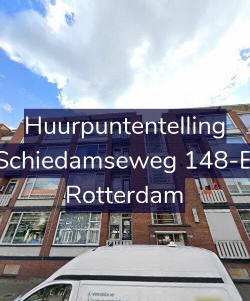 Foto gevel Huurpuntentelling voor Schiedamseweg 148-B, Rotterdam